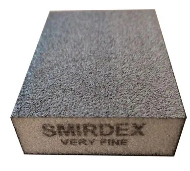 Абразивная губка Smirdex 4-х сторонняя ультратонкая Р500-600