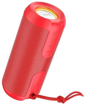 Портативная Bluetooth колонка с подсветкой Hoco BS48 (red)