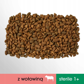 Sucha karma dla kota Perfect Fit Sterile 1+ z wołowina 750 g (4008429121951)