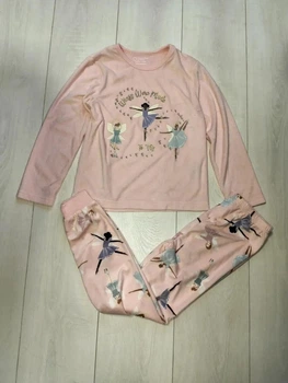 Піжама (кофта+штани) рожева Фея Primark 92см (400094855)