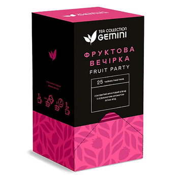 Чай пакетований Gemini BOX Фруктова вечірка 2г х 25шт