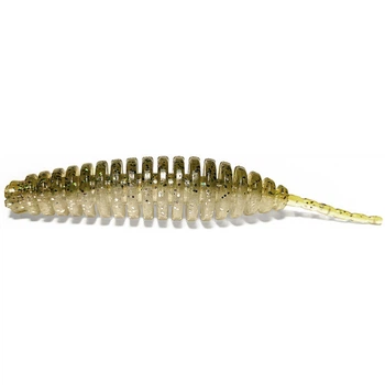 Силіконова приманка Fishup Tanta 3" (6pcs.), #202 - Green Pumpkin/Pearl,10120141