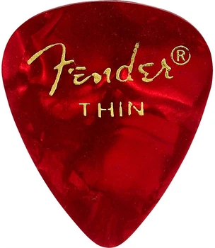 Медіатор Fender 351 Red Moto Thin