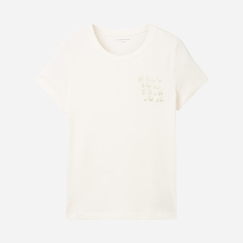 Dziecięca koszulka dla dziewczynki Tom Tailor 1040393 128 cm Biała (4067261930718)