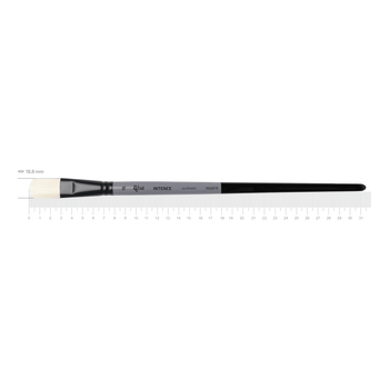Кисть синтетика овальная Rosa Intense 1668FR №16 длинная ручка
