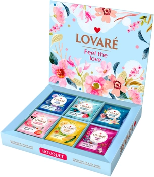 Колекція чаю Lovare Bouquet 6 видів по 5 шт. (4820198874186)