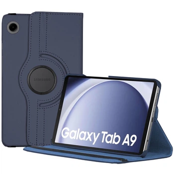 Поворотний чохол для Samsung Galaxy Tab A9 8.7 (2023) SM-X110, SM-X115 Navy Blue