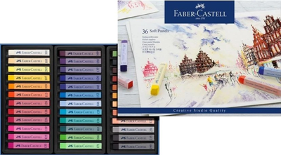 Pastele miękkie Faber Castell Creative Studio Quality 36 kolorów (4005401283362)