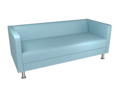 Диван Бонго 1850x800 кожзам Бирюзовый