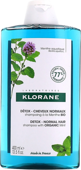 Шампунь Klorane Water Mint Detox Shampoo 200 мл (3282770202359)
