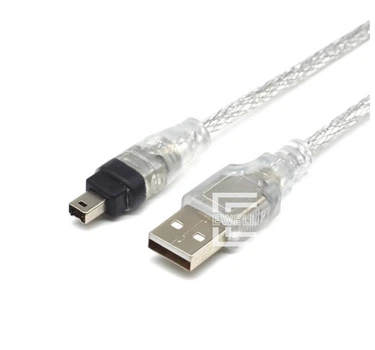 Кабель USB2.0 to FireWire 4pin M/M, 1.5м (EW574)