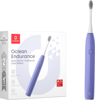 Elektryczna szczoteczka do zębów Oclean Endurance Colour Edition fioletowa