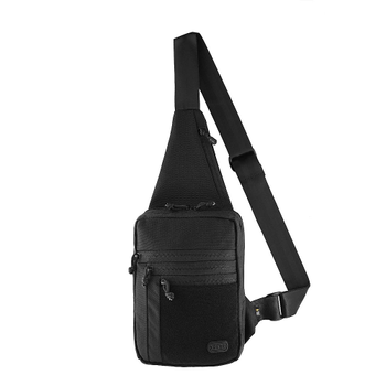 M-Tac сумка-кобура наплечная Elite Gen.IV с липучкой Black