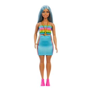 Кукла Mattel Барби Fashionistas 65th Anniversary Barbie Модница в спортивном топе HRH16