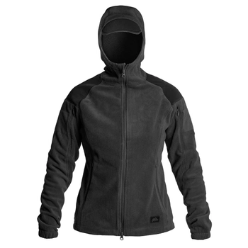 Куртка жіноча Helikon-Tex CUMULUS - Heavy Fleece, Black XL/Regular (BL-CBW-HF-01)