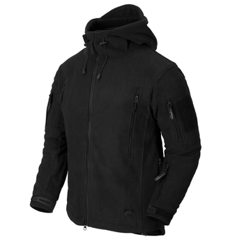 Куртка Helikon-Tex PATRIOT - Double Fleece, Black L/Regular (BL-PAT-HF-01)