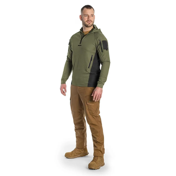 Тактична сорочка Helikon-Tex Range Hoodie - Topcool, Olive Green/Black 2XL/Regular (BL-BRH-TC-0201)