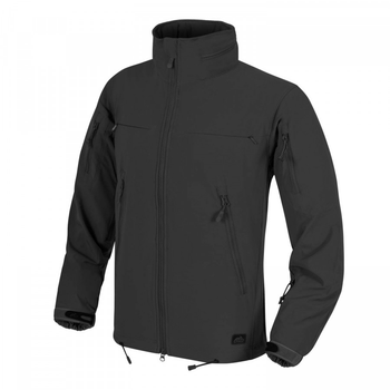 Куртка Helikon-Tex Cougar Qsa + Hid - Soft Shell Windblocker, Black 2XL/Regular (KU-CGR-SM-01)