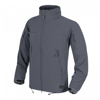 Куртка Helikon-Tex Cougar Qsa + Hid - Soft Shell Windblocker, Shadow grey XL/Regular (KU-CGR-SM-35)