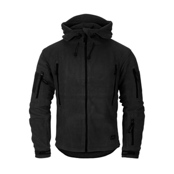 Куртка Helikon-Tex PATRIOT - Double Fleece, Black M/Regular (BL-PAT-HF-01)