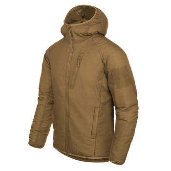 Куртка Helikon-Tex WOLFHOUND Hoodie® - Climashield® Apex 67g, Coyote XS/Regular (KU-WLH-NL-11)