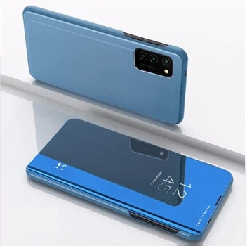 Чехол-книжка Mirror для Samsung A41 / A415F Зеркальная синий Без Бренда