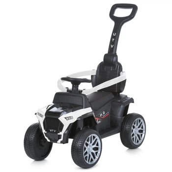 Каталка-толокар Bambi Racer M 4802EL-1, 2 в 1 (батьківська ручка), муз, світло, EVA, USB