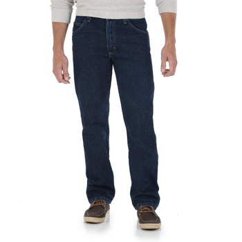 Джинсы Wrangler Five Star Denim Men's Regular Fit Jeans Color: Midnight Rinse (1096501MR) W33 L32