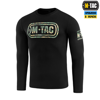 M-Tac футболка Logo довгий рукав Black XL