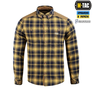 M-Tac сорочка Redneck Shirt Navy Blue/Yellow M/R
