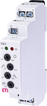 Реле керування сходовим освітленням ETI 002470009 з функцією димера DIM-2 230V (до 500W AC1)