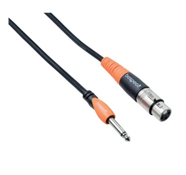 Микрофонный кабель Jack 6.3 — XLR Female Bespeco SLJF900 9m