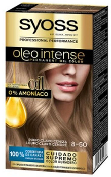 Стійка фарба для волосся Syoss Oleo Intense Permanent Hair Colour без аміаку 5 - 86 Sweet Brown 115 мл (8410436390033)