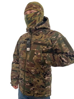 Куртка ТТХ военная зимняя Softshell мультикам 48 (00-00013488)