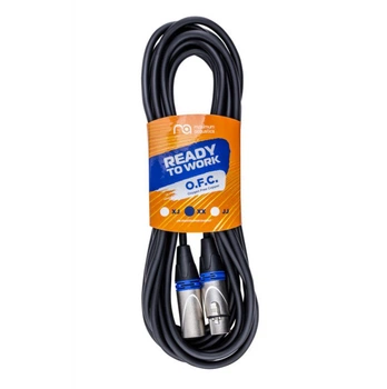 Микрофонный аудио кабель XLR Male — XLR Female Maximum Acoustics MICXX5 (Blue) OFC 5m