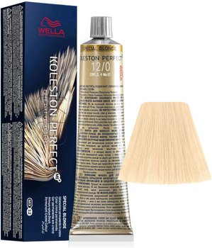 Trwała farba do włosów Wella Koleston Perfect Me + Special Blonde 12 - 0 Special Natural Blond 60 ml (8005610654362)