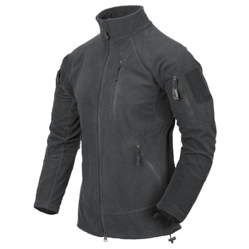 Кофта Alpha Tactical Jacket - Grid Fleece Helikon-Tex Shadow Grey L