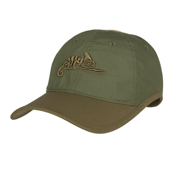 Бейсболка тактична Logo Cap One Size Polycotton Ripstop Helikon-Tex Olive Green / Adaptive Green