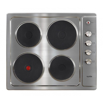 Варочна поверхня електрична Ventolux HE 604 INOX 1