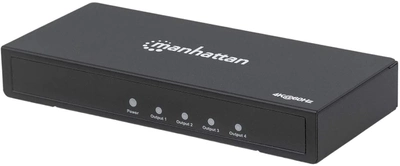 Przełącznik wideo Manhattan 207805 HDMI 4K/60Hz HDCP 2.2 (766623207805)