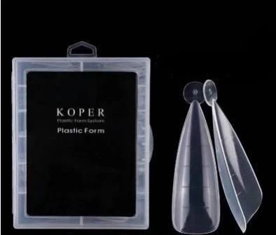 Верхние формы для наращивания ногтей Koper Plastic Form № 6