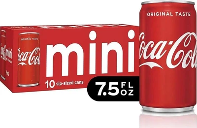 Упаковка газировки Coca-Cola Soda Soft Drink 10шт по 222мл
