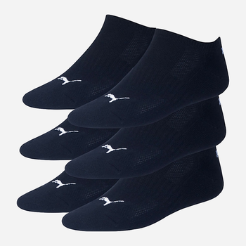 Набір жіночих шкарпеток 3 пари Puma Cushioned Sneaker 3P Unisex 90794204 35-38 Темно-синій (8720245028882)