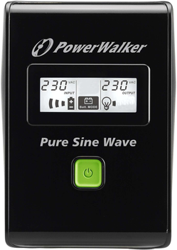 ДБЖ PowerWalker VI 600 SW IEC 600VA (360W) Black (10120061)