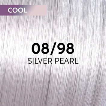 Glazura koloryzująca do włosów Wella Shinefinity Zero Lift Glaze 08 - 98 Silver Pearl / Light Blonde Cendre Pearl 60 ml (4064666057651)