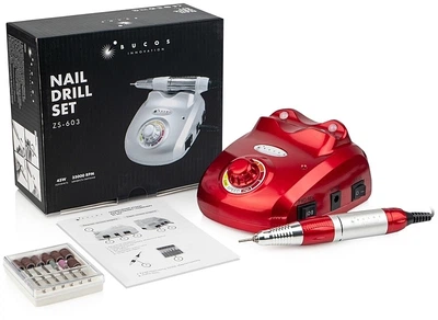 Фрезер для маникюра Bucos ZS-603 Red Pro 45Вт 35000 об.
