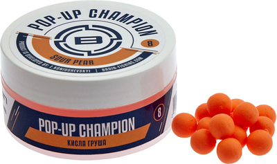 Бойли Brain Champion Pop-Up Sour Pear (груша) 10 мм 34 г (18582144)