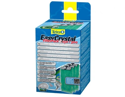 Фильтрующий картридж для внутреннего фильтра Tetra Filter Pack 250 300 C с активированным углем Черно-зеленый 3 шт (151598)