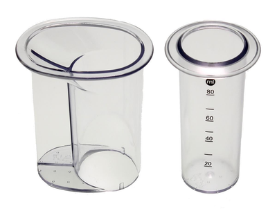 Толкатель (большой + малый 80ml) для кухонного комбайна совместимый с Kenwood KW714213