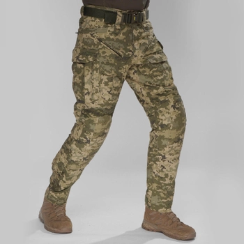 Штурмовые штаны UATAC Gen 5.5 Пиксель mm14 с наколенниками L